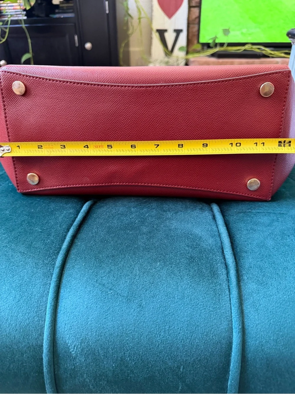 Michael Kors Burgundy Voyager Tote